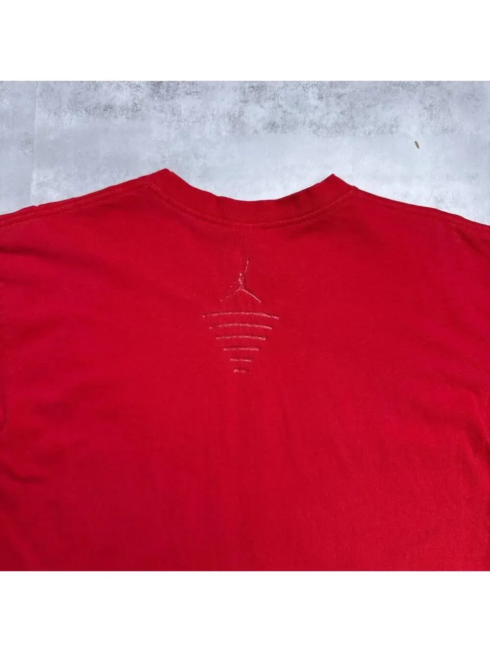 Y2K Jordan 00s Basketball Red T shirt